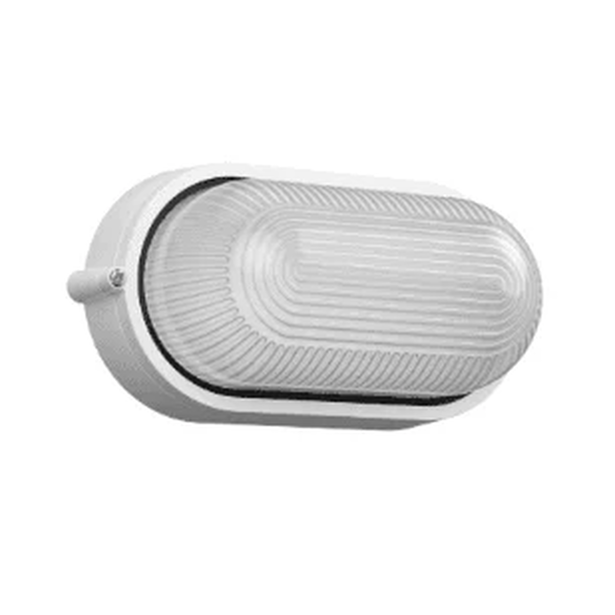 Светильник НПП1401, белый, овальный, 60 Вт, накладной для внутреннего и наружного освещения